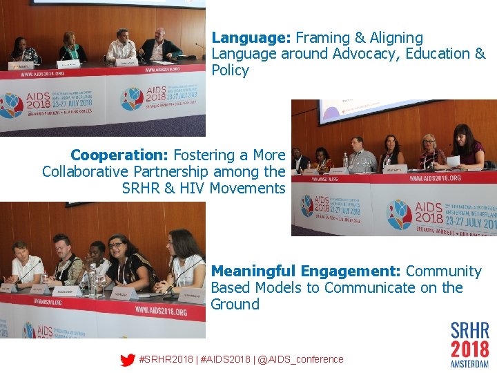Language: Framing & Aligning Language around Advocacy, Education & Policy Cooperation: Fostering a More