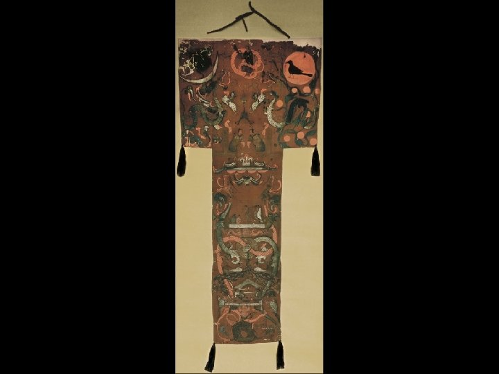 Painted Banner. Han Dynasty, c. 160 BCE. Height 6’ 8 1/2”. 