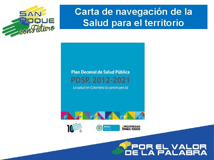 Carta de navegación de la Salud para el territorio 