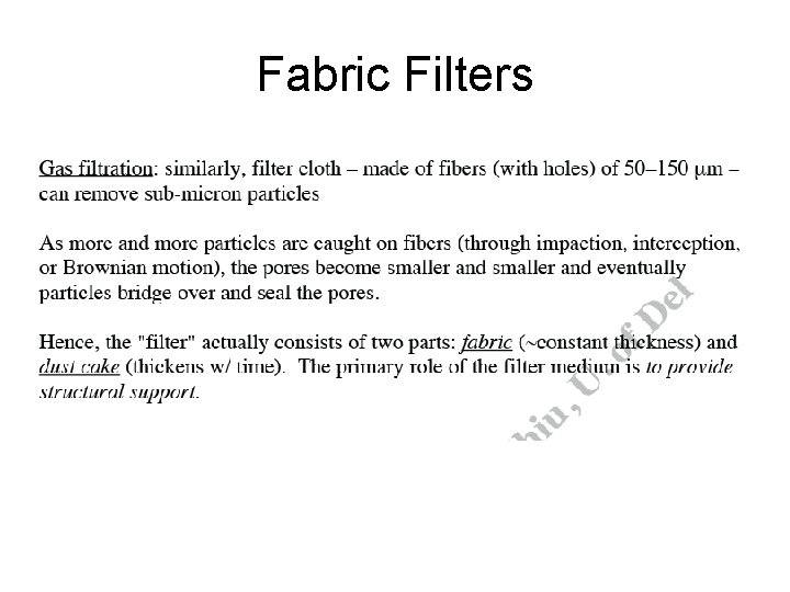 Fabric Filters 