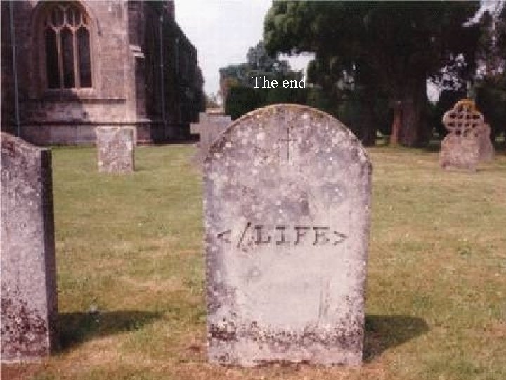The end 32 