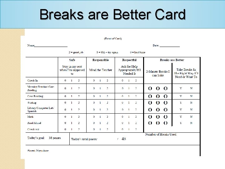 Breaks are Better Card 