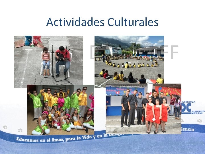 Actividades Culturales 