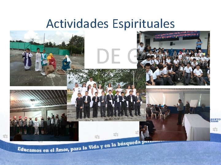 Actividades Espirituales 