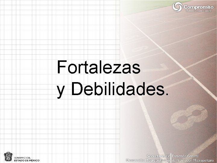 Fortalezas y Debilidades. 