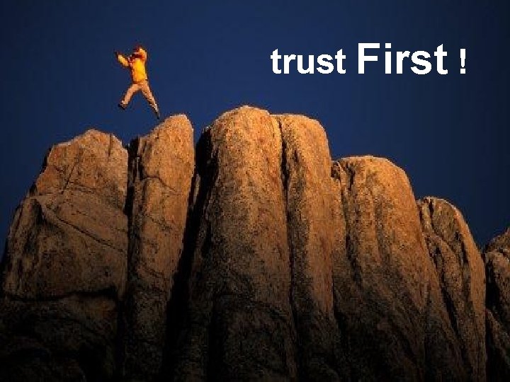 Project Management trust First ! § Risk Management 