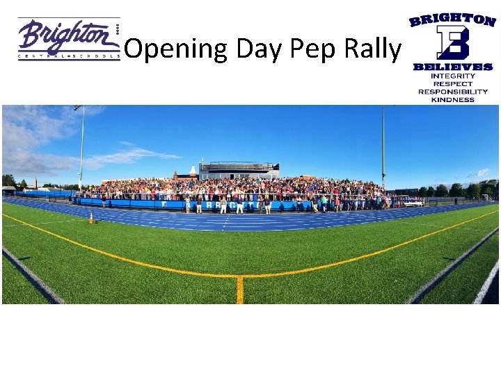 Opening Day Pep Rally 