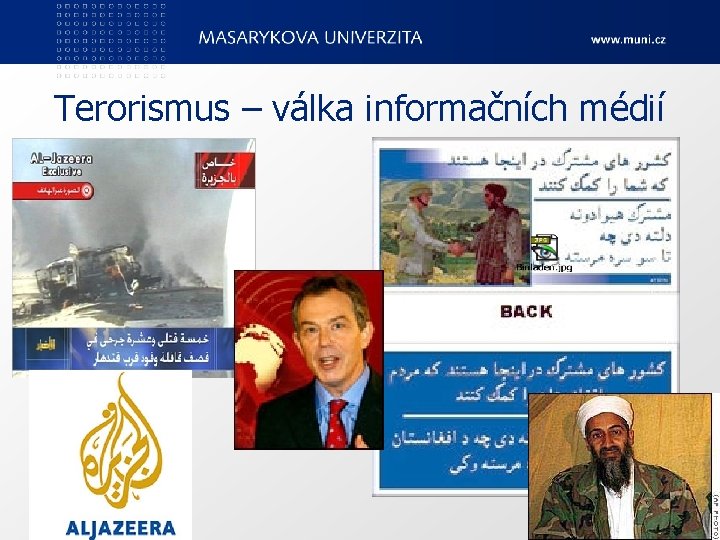Terorismus – válka informačních médií 