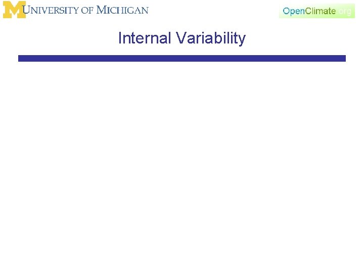 Internal Variability 