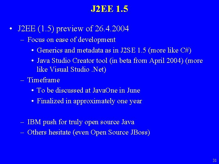 J 2 EE 1. 5 • J 2 EE (1. 5) preview of 26.