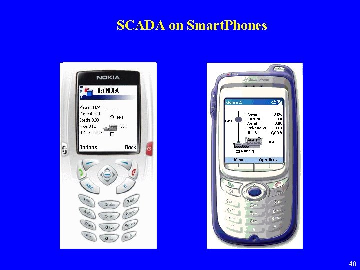 SCADA on Smart. Phones 40 
