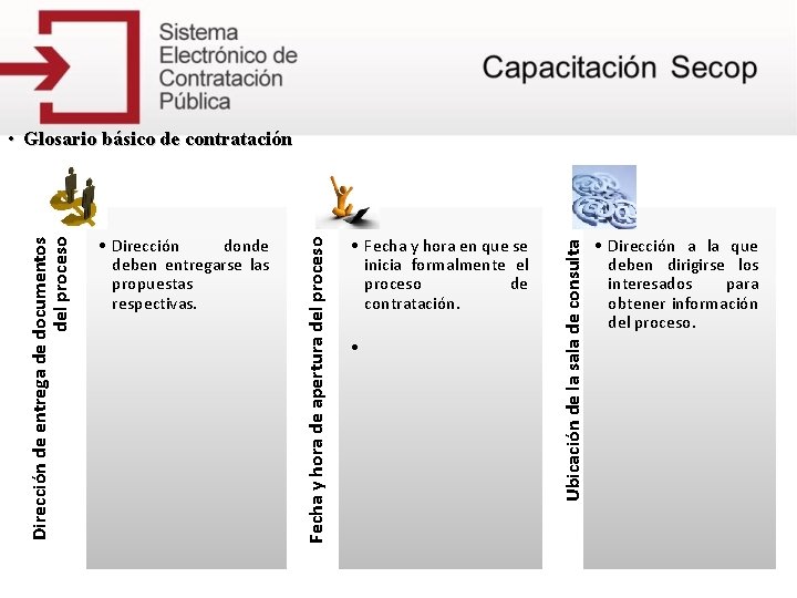  • Fecha y hora en que se inicia formalmente el proceso de contratación.