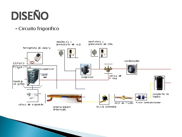 DISEÑO • Circuito frigorifico 