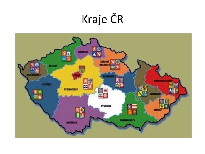 Kraje ČR 