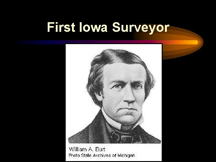 First Iowa Surveyor 