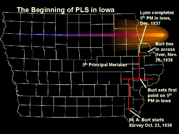 The Beginning of PLS in Iowa 5 th Principal Meriaian Lyon completes 5 th