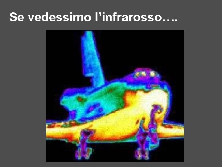 Se vedessimo l’infrarosso…. 