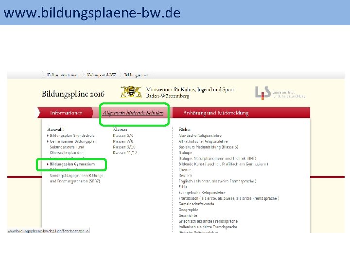 www. bildungsplaene-bw. de 