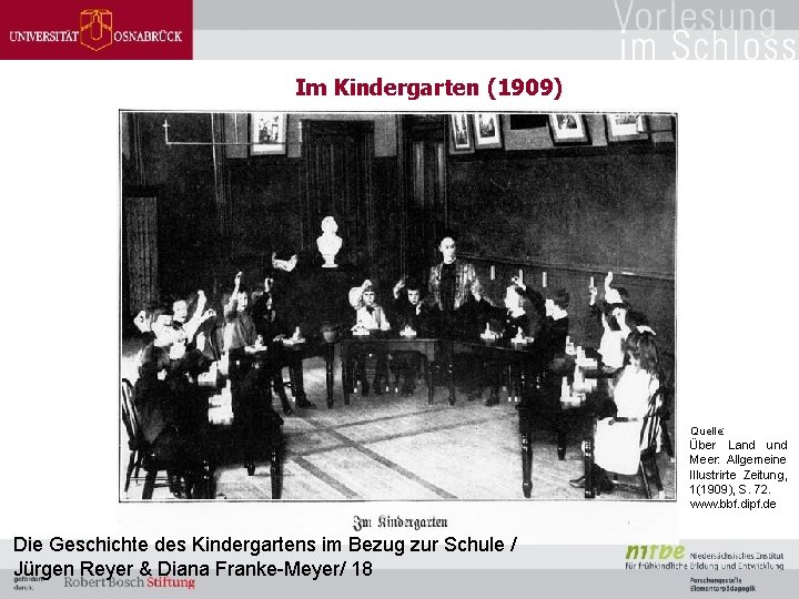 Im Kindergarten (1909) Quelle: Über Land und Meer: Allgemeine Illustrirte Zeitung, 1(1909), S. 72.