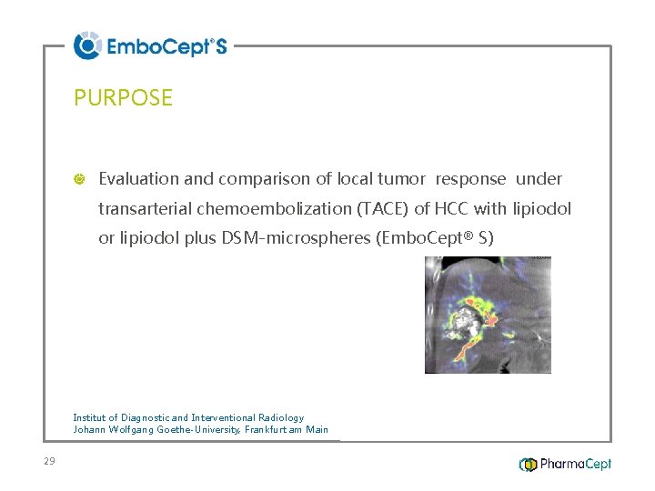 PURPOSE Evaluation and comparison of local tumor response under transarterial chemoembolization (TACE) of HCC