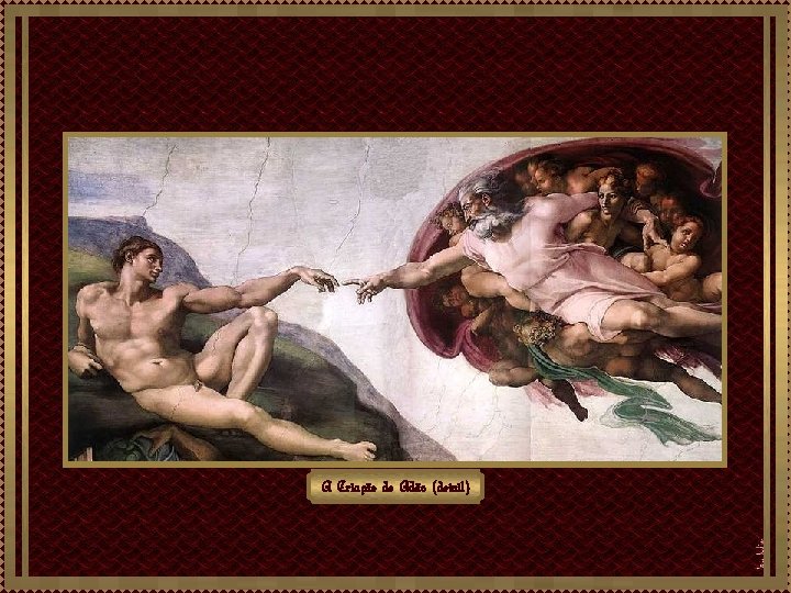A Criação de Adão (detail) 