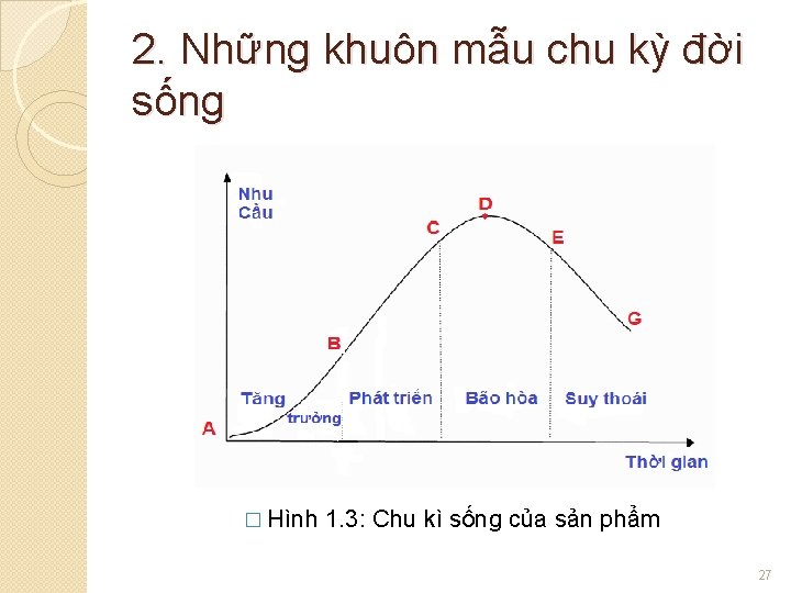 2. Những khuôn mẫu chu kỳ đời sống � Hình 1. 3: Chu kì