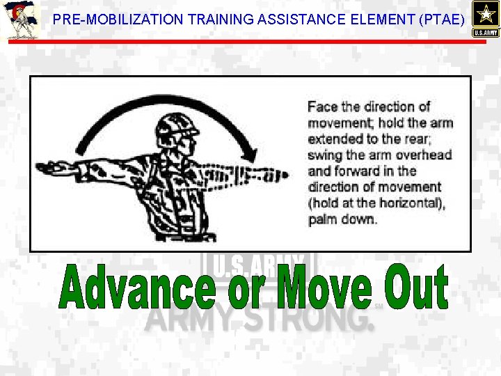 PRE-MOBILIZATION TRAINING ASSISTANCE ELEMENT (PTAE) 