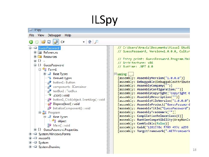 ILSpy 18 