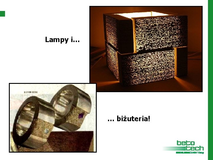 Lampy i… … biżuteria! 