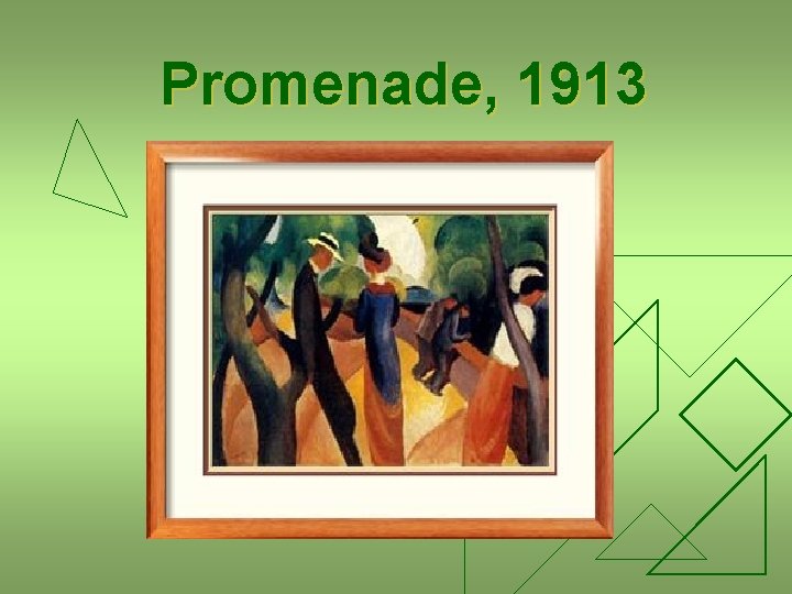 Promenade, 1913 