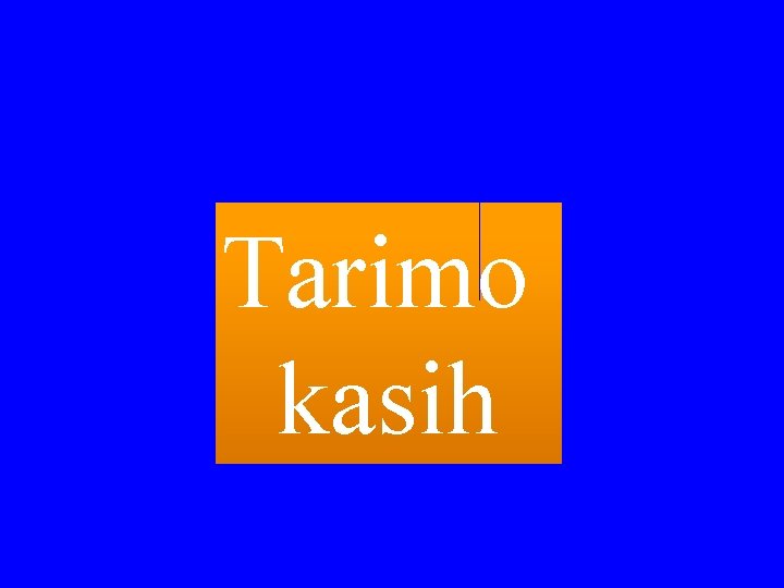 Tarimo kasih 