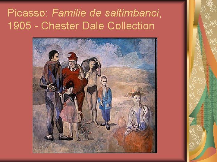 Picasso: Familie de saltimbanci, 1905 - Chester Dale Collection 