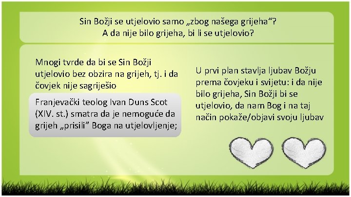 Sin Božji se utjelovio samo „zbog našega grijeha“? A da nije bilo grijeha, bi