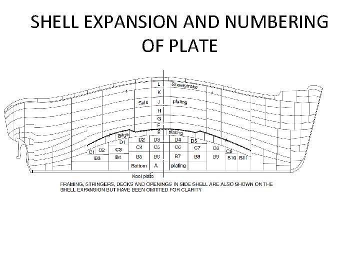 SHELL EXPANSION AND NUMBERING OF PLATE 