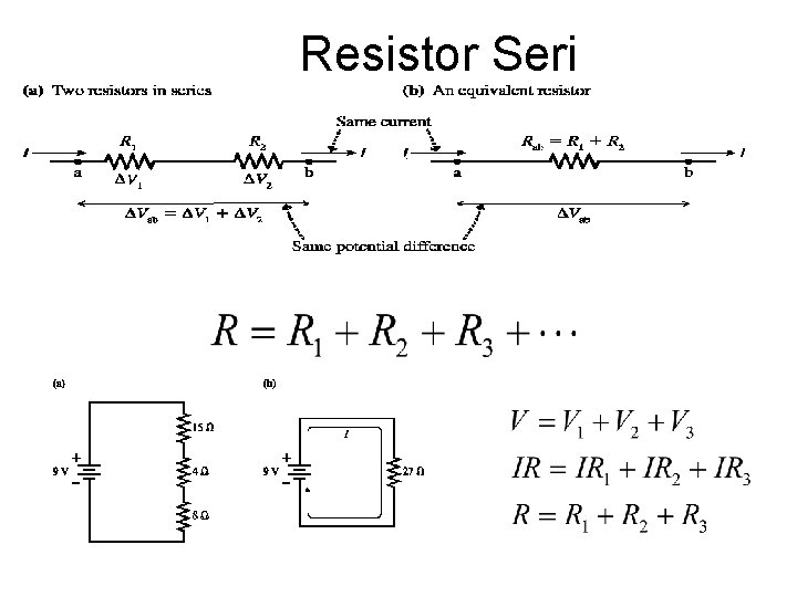 Resistor Seri 