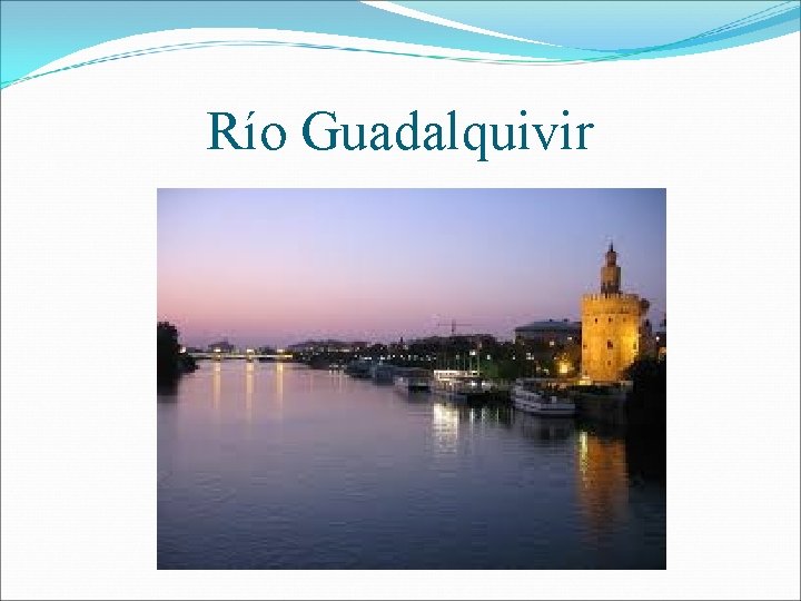 Río Guadalquivir 