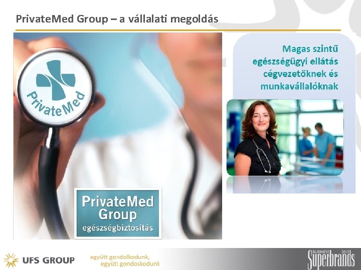 Private. Med Group – a vállalati megoldás 