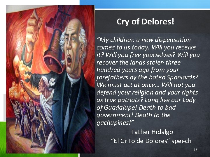 Cry of Delores! “My children: a new dispensation comes to us today. Will