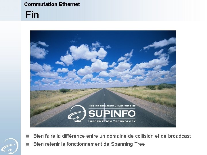 Commutation Ethernet Fin n Bien faire la différence entre un domaine de collision et