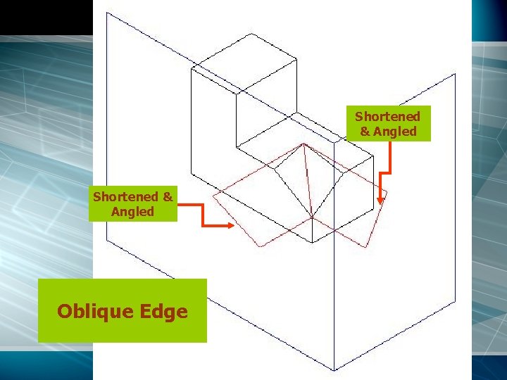 Shortened & Angled Oblique Edge 