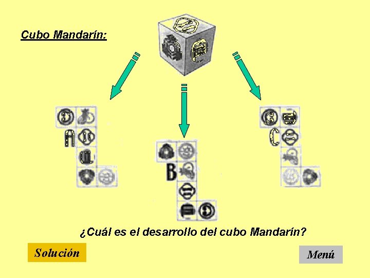 Cubo Mandarín: ¿Cuál es el desarrollo del cubo Mandarín? Solución Menú 