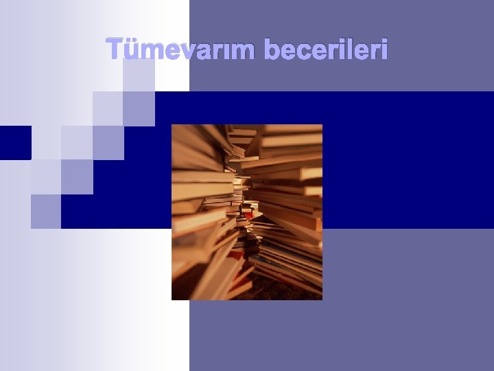 Tümevarım becerileri 