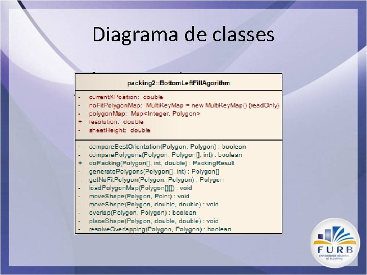 Diagrama de classes 