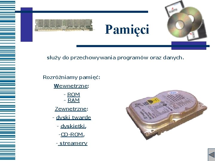 BUDOWA KOMPUTERA Komputer to Komputer jest urzdzeniem ktre