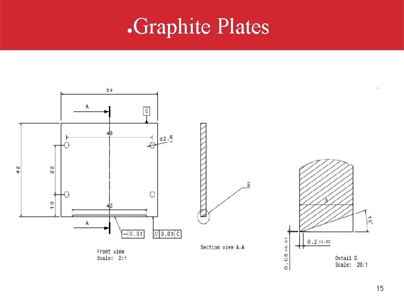 ● Graphite Plates 15 ● Graphite Plates 15