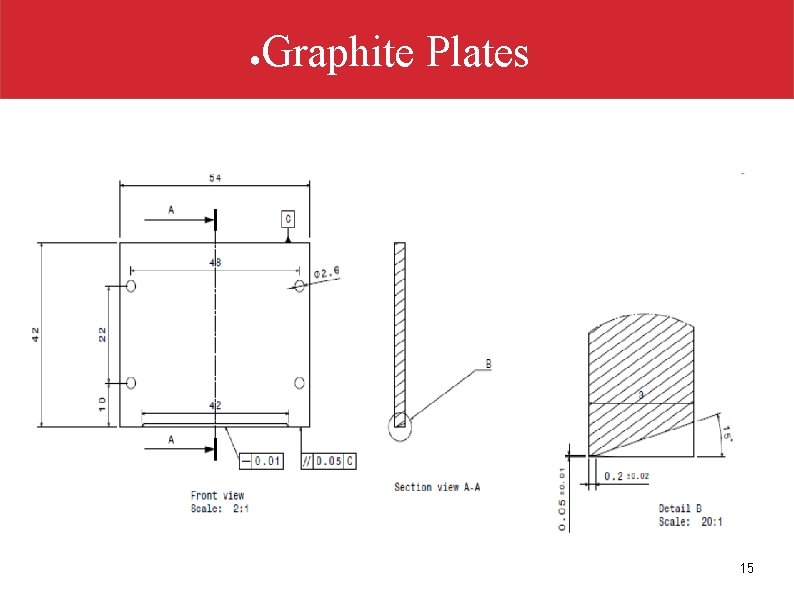 ● Graphite Plates 15 