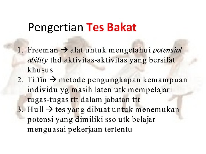 Pengertian Tes Bakat 