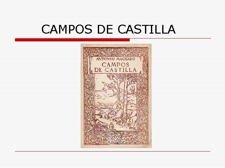  CAMPOS DE CASTILLA 