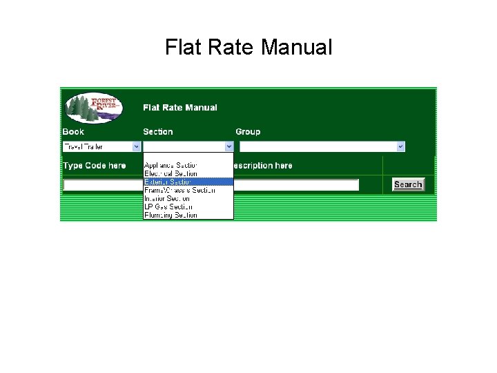 Flat Rate Manual 