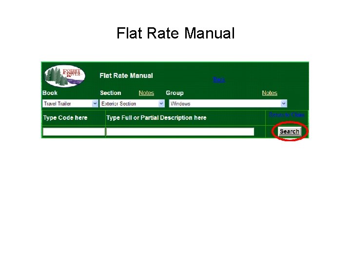 Flat Rate Manual 